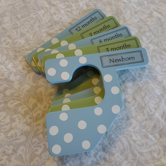Other - Polka Dot Closet dividers newborn to 12 months